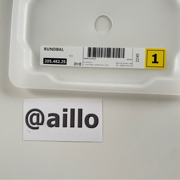 IKEA RUNDBAL Storage box with lid, natural - Picture 10 of 15